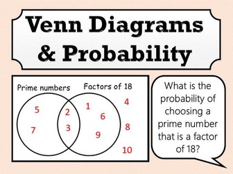 Venn Diagrams and Probability