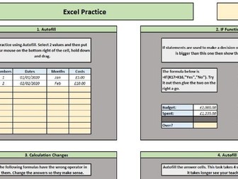 Excel (ECDL and General Use)