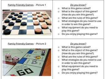 Name the Game - printable icebreaker