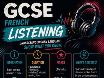 GCSE French exams - Edexcel