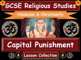 Capital Punishment  - Hinduism & Christianity (GCSE Lesson Pack) [Death Penalty]