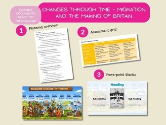 Scheme of work Migration and the making of Britain planning and powerpoint blanks