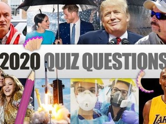 Big Fat Quiz of 2020 - FREE end of term resource!