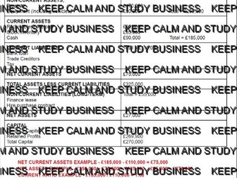 Edexcel A Level Business - Liquidity Ratios