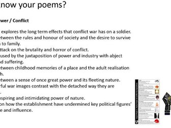 AQA English Literature 1-9 Animal Farm and Poetry ( 2 hour revision / intervention session)