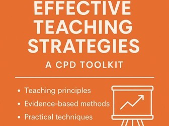 Effective Teaching Strategies CPD Toolkit  Evidence-Based Classroom Methods, Teacher Training & Pla