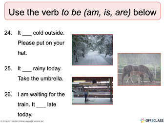 Verbs: To be - ESL/ELL Lesson Plan