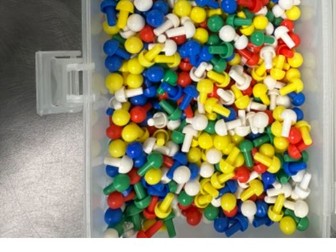 Fine Motor Peg Board Activity