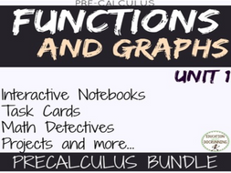 Functions and Graphs Unit 1 for Precalculus