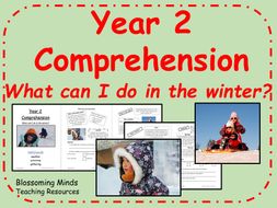 Winter activities - Comprehension - Year 2