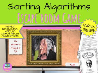 The Witch's Lair – A Sorting Algorithms Escape Room