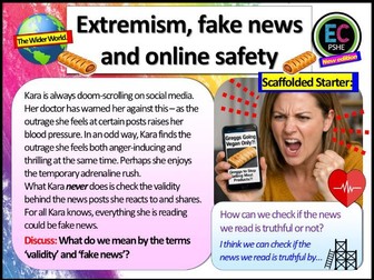 Extremism + Fake News