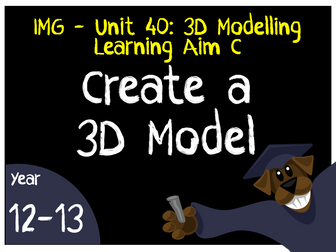 IMG - Unit 40: 3D Modelling - C