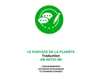 French Translations Sharing The Planet AB Initio IB1