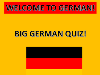 Introduction to German Quiz with answers and facts