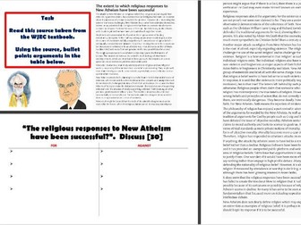 Responses from theologians to New Atheism Double Lesson Dawkins