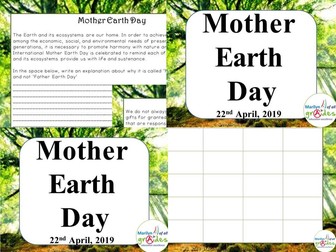 Mother Earth Day. Activities and Worksheets