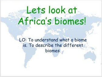 African biomes