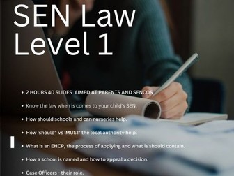 SEN Law Level 1