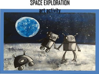 Space and robots, Art activity