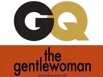 AQA (2023) MAGAZINE CSPs: GQ & The Gentlewoman bundle