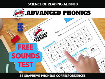 Free Phonics Sounds Test | Grapheme-Phoneme Correspondences