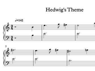 Hedwig's Theme - Introduction To Accidentals!