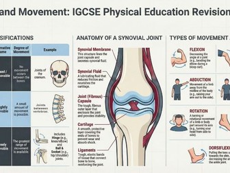 IGCSE PE: Joints & Movement – Revision Suite