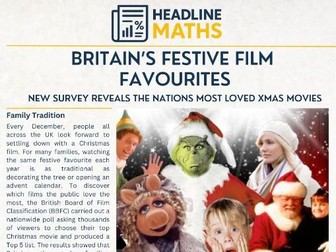 Festive Film Maths