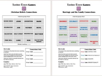 Christianity Connections Revision 2024