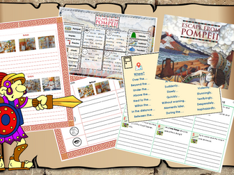 'Escape from Pompeii' English planning KS2