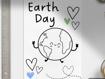 Earth Day - Colouring