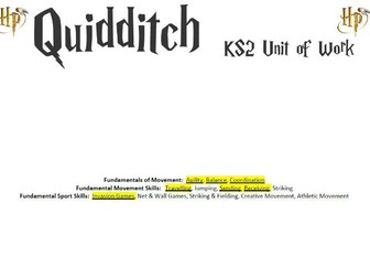 Quidditch 7 week Unit plan KS2