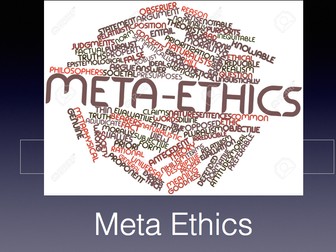 Meta Ethics A Level Presentation