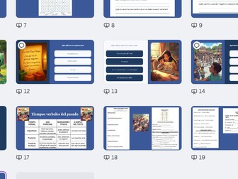 La carta de navidad Spanish past tenses grammar/comprehension KS4 PDF and PPTX formats