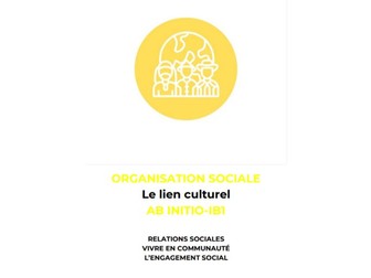 French Cultural Link Social Organisation Ab Initio IB1