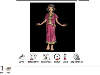 The Firework-Maker’s Daughter – Character Description Writing Activity (Differentiated for SEND)