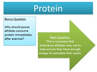 Diet Treasure Hunt- New Edexcel Specification GCSE Physical Education (PE)