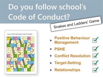 The School's Code of Conduct: Game