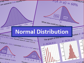 Normal distribution - A level A2 Mathematics Statistics