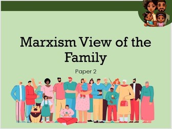 Marxist view of the family Sociology AQA A-level