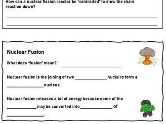 Nuclear Fission and Fusion - GCSE Physics AQA