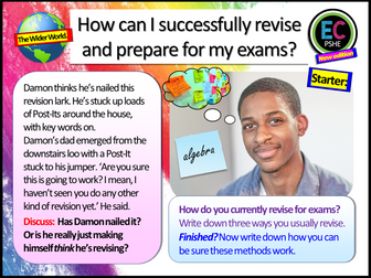 Revision Skills PSHE