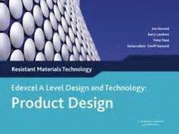 Edexcel A Level Product Design Tracker documents