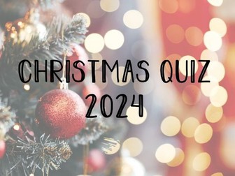 Christmas Quiz 2024