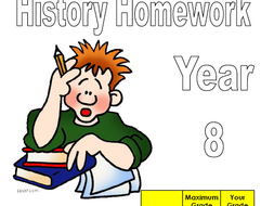 year 8 english homework booklet