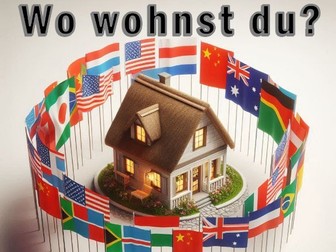 Wo wohnst du? Woher kommst du? (Countries/Nationalities/Languages)