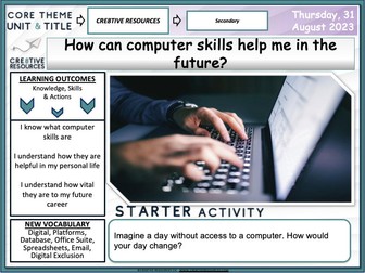 Computer skills help me in the future - Primary Careers