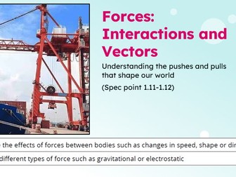 IGCSE Physics: Forces | Edexcel Modular | Unit 1 | L8