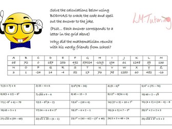 BODMAS - Joke Codecracker